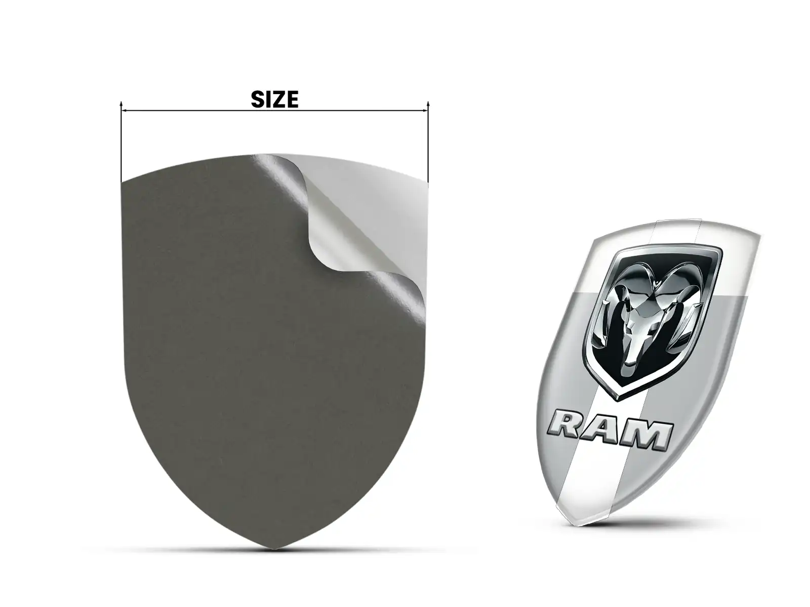 Dodge Logosticker Personalisierbar Racing Exklusiv Universal